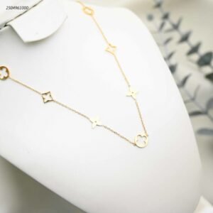 سلسال ماركة طويل لون ذهبي