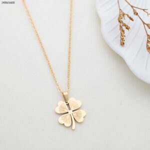 سلسال وردة البرسيم لون ذهبي