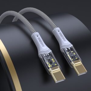 سلك شاحن تايب سي - تايب سي 1 متر متين جدا شحن سريع 60 واط ماركة kakusiga العالمية