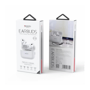 سماعات اذن لاسلكية من يسيدو لون أبيض - Yesido BT16 Wireless Bluetooth Earbuds