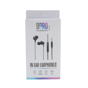 سماعات الرأس Vibe-A aux من السيليكون بوصلة سوداء