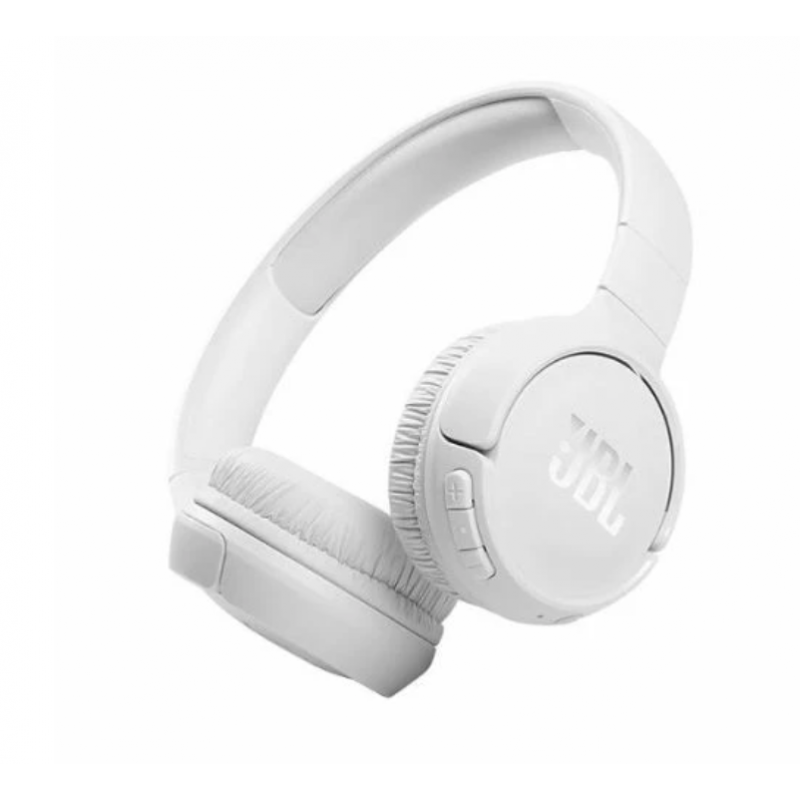 سماعات رأس لاسلكية من جي بي ال لون أبيض- JBL Tune 570BT Wireless Bluetooth Headphones White