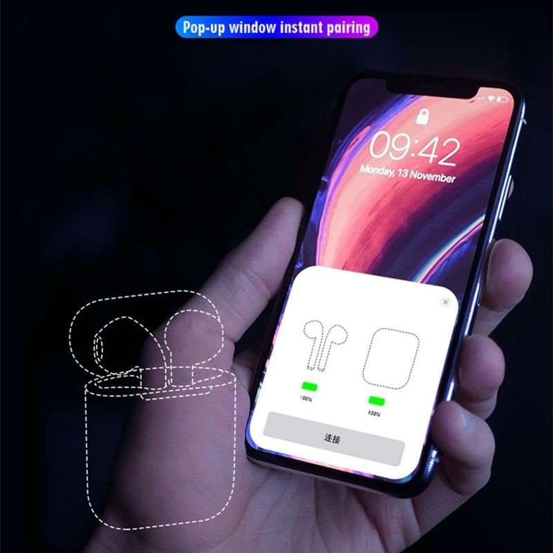 سماعة اذن i12 اللاسلكية، بإصدار بلوتوث 5.0 - Image 3