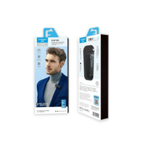 سماعة اذن لاسلكية من فاين بلو لون أسود