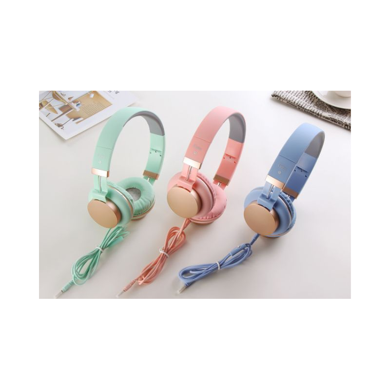 سماعة رأس سلكية من جيبي بألوان مختلفة-GJBY GJ18 Earphone Headphone
