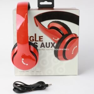 سماعة رأس سلكية من 9 برو لون أسود -9PRO JINGLE BASS AUX