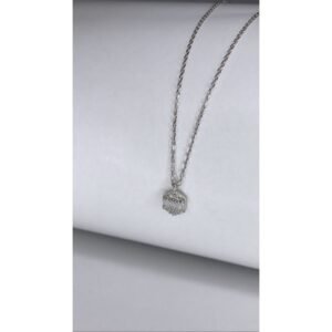 سنسال فضة سداسي محجر عيار925