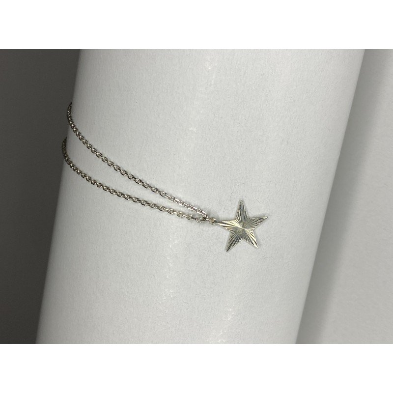 سنسال فضة نجمة عيار925