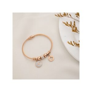 سوار جولدن روز زركون بتصميم دوائر