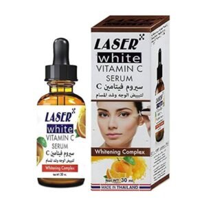 سيروم فيتامين سي لتبييض الوجه وشد المسام حجم 30 مل - Vitamin C Serum by Laser White