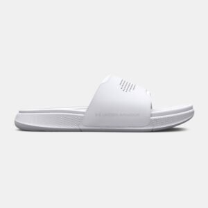 شبشب أندر آرمر انسا ايليفيت للجنسين لون أبيض- Under Armour Unisex Ansa Elevate Slides