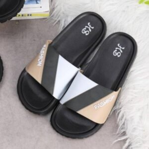 شبشب رجالي لون بيج مخطط