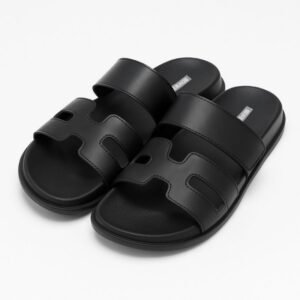 شبشب ستاتي مفتوح لون أسود