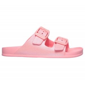 شبشب سكيتشرز كالي بلست صنشاين شيمر للنساء لون زهري- Skechers Women's Cali Blast Sunshine Shimmer Sandal