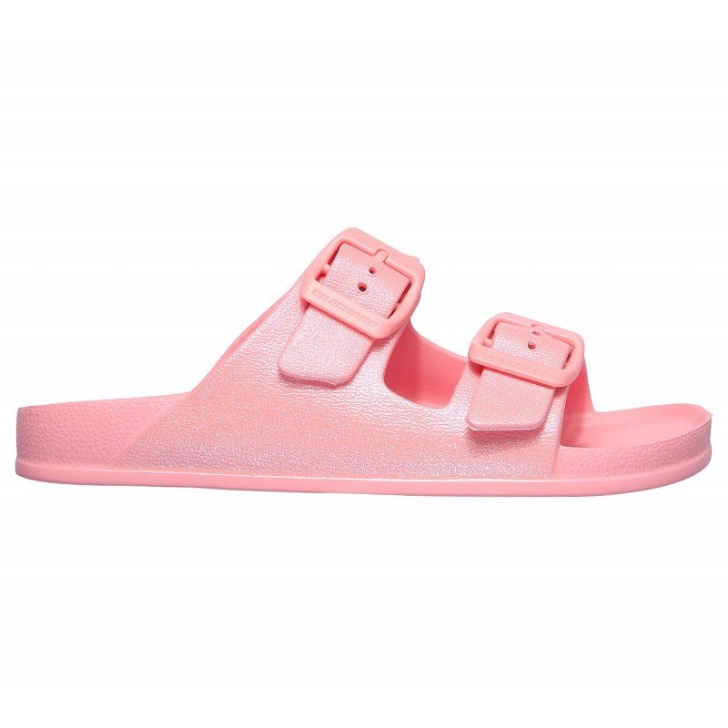 شبشب سكيتشرز كالي بلست صنشاين شيمر للنساء لون زهري- Skechers Women's Cali Blast Sunshine Shimmer Sandal