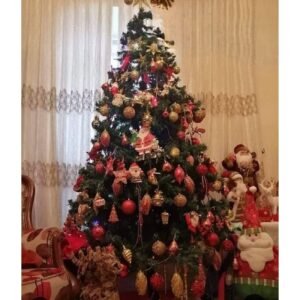 شجرة كريسماس بدون زينة طول 240 سم