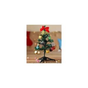 شجرة كريسماس صغيرة طول 60 سم لون أخضر