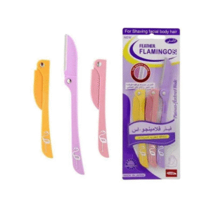 شفرات حلاقة مطوية عدد 3 من فلامينجو للنساء