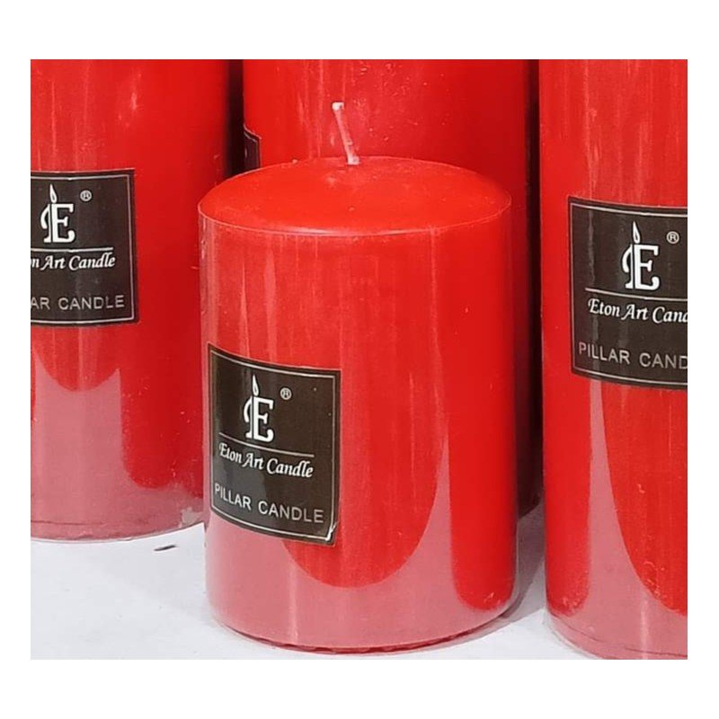 شمع احمر برميل حجم كبير