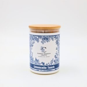 شمعة برائحة LIMONCELLO TOUCH(ليمون) صناعة يدوية