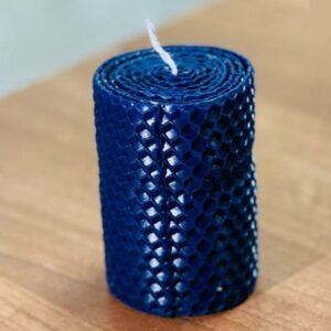 شمعة رول لون كحلي