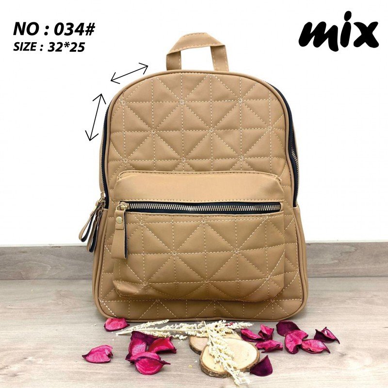 شنطة ظهر جلد للنساء