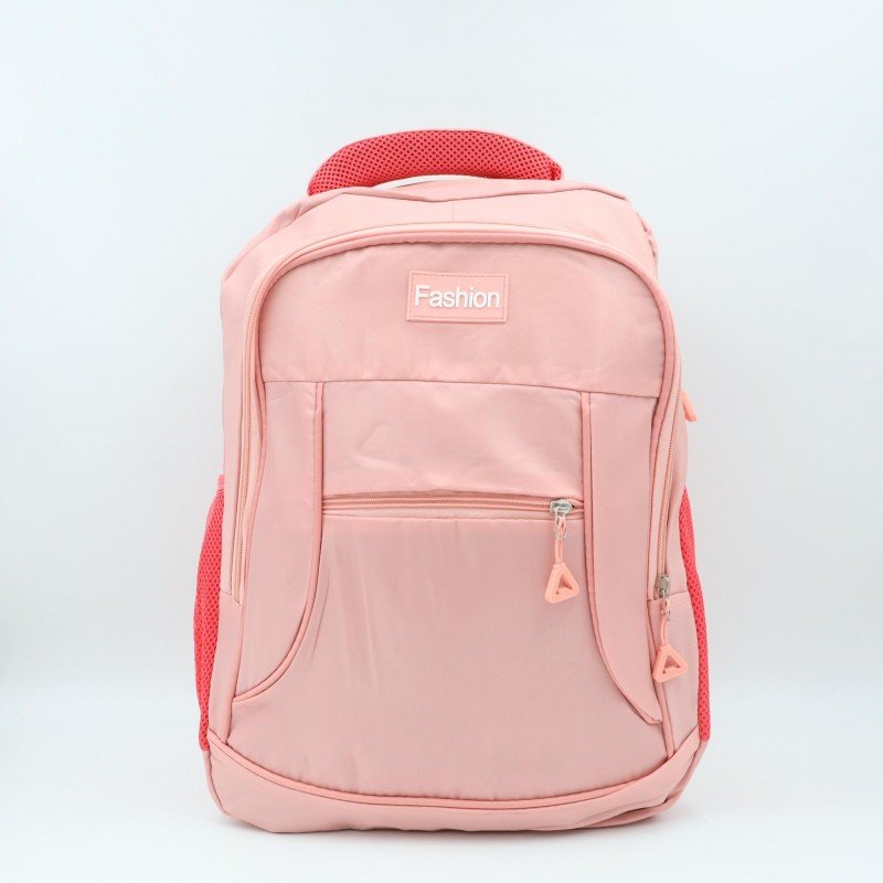 شنطة مدرسية 16 انش لون زهري