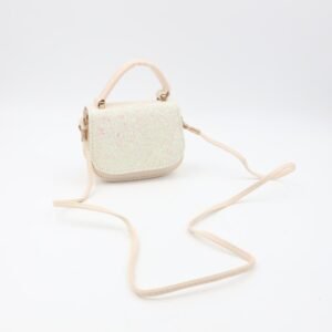 شنطة يد للأطفال لون بيج