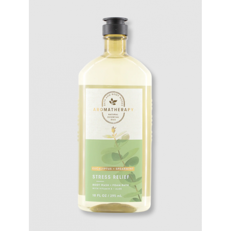شاور جل أروما للاسترخاء – Bath & Body Works Aromatherapy Stress Relief 295ml