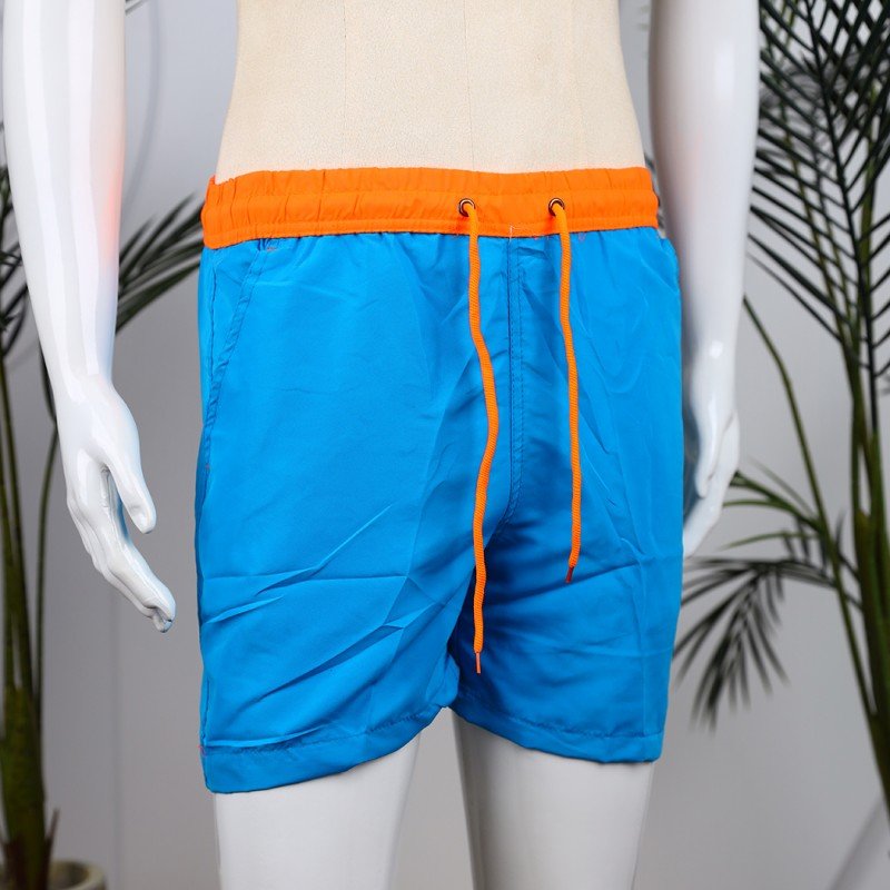 شورت شبابي قصير للرجال لون تركواز