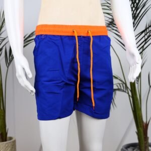 شورت شبابي قصير للرجال لون كحلي