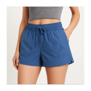 شورت للنساء لون أزرق
