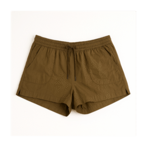 شورت للنساء لون زيتي