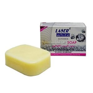صابون كليسيرن الكلوتاثيون حجم 100 مل - Glutathione Soap by Laser White