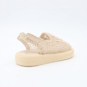 صندل بناتي للاطفال لون بيج