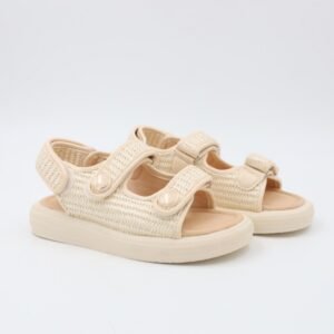 صندل بناتي للاطفال لون بيج