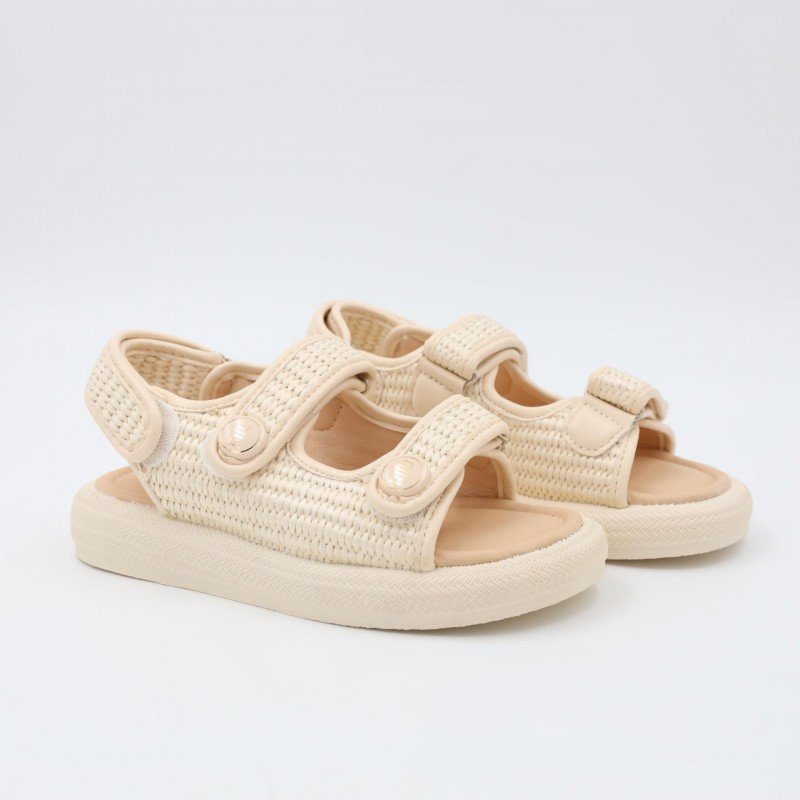 صندل بناتي للاطفال لون بيج