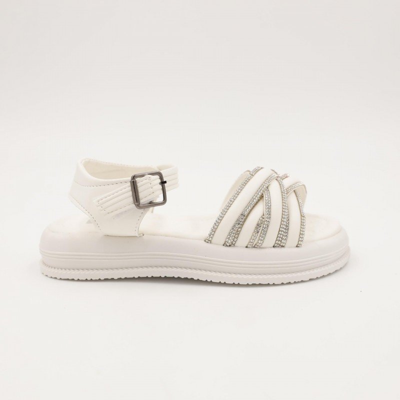 صندل بناتي لون ابيض