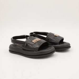 صندل بناتي لون اسود