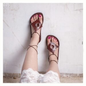 صندل ستاتي جلد مريح جدا من Camel Sandals
