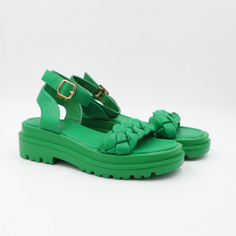 صندل ستاتي لون أخضر