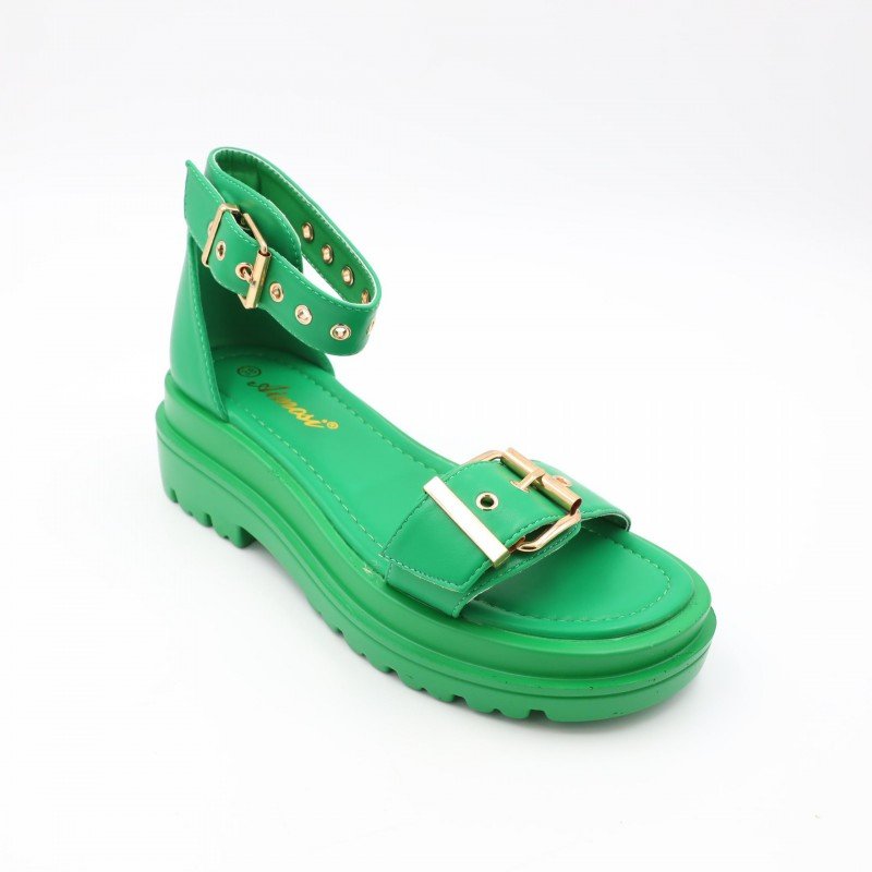 صندل ستاتي لون أخضر