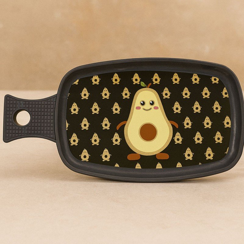 صينية بيد بلاستيك تركي (أفوكادو) - Image 2