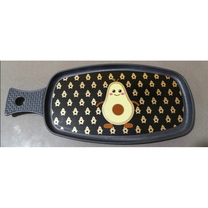 صينية بيد بلاستيك تركي (أفوكادو)