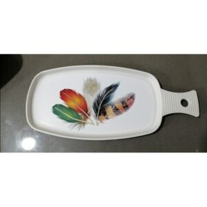 صينية بيد بلاستيك تركي (ريش )