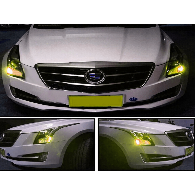 ضوء سيارة T10 لون أصفر