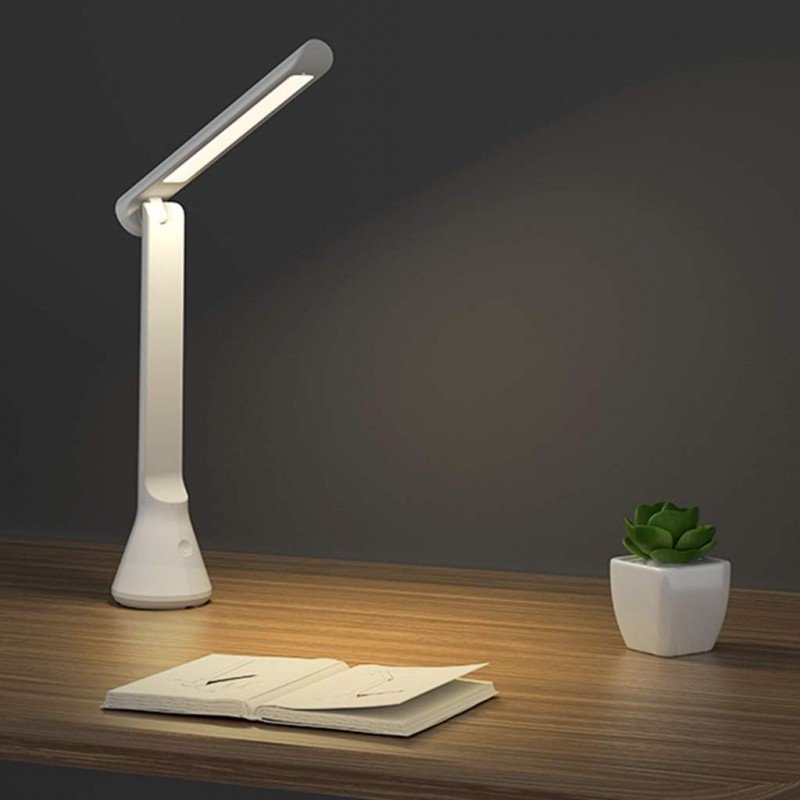 ضوء مكتبي للقراءة قابل لإعادة الشحن يعمل بالبطارية 2500 ملي أمبير/ ساعة