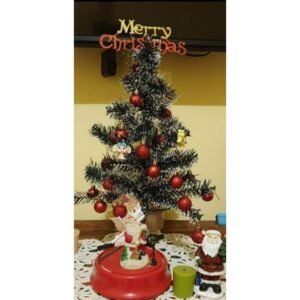 طقم 12 طابة زينة حجم صغير قطر 3 سم