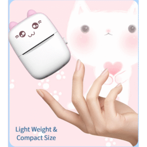 طابعة جيب محمولة صغيرة للهواتف الذكية 58 مم