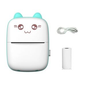 طابعة حرارية فورية لا سلكية محمولة وصغيرة